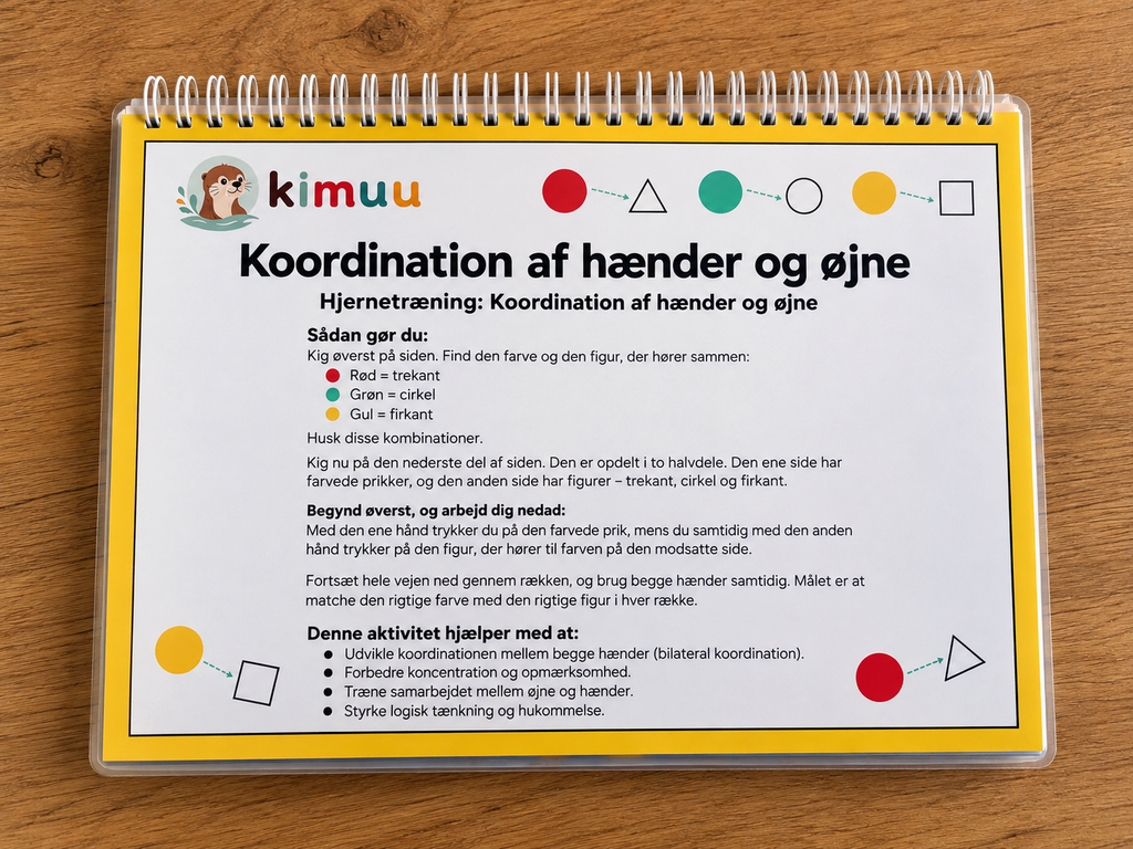 Hjernetræning – hånd-øje-koordination