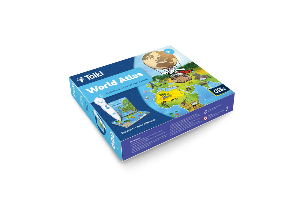 Tolki pen + World Atlas bog