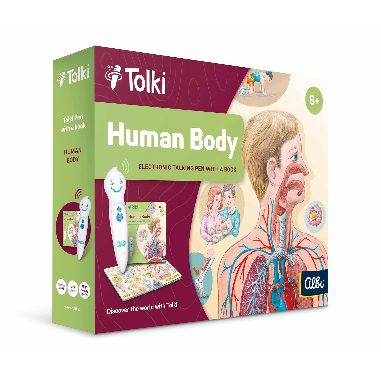 Tolki pen + Human body bog