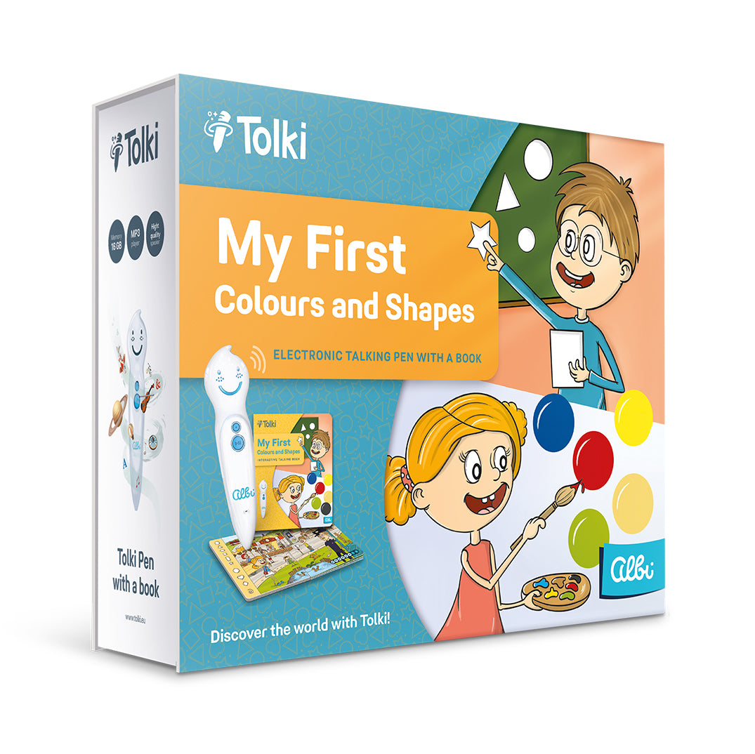 Tolki pen + My First Colours and Shapes bog