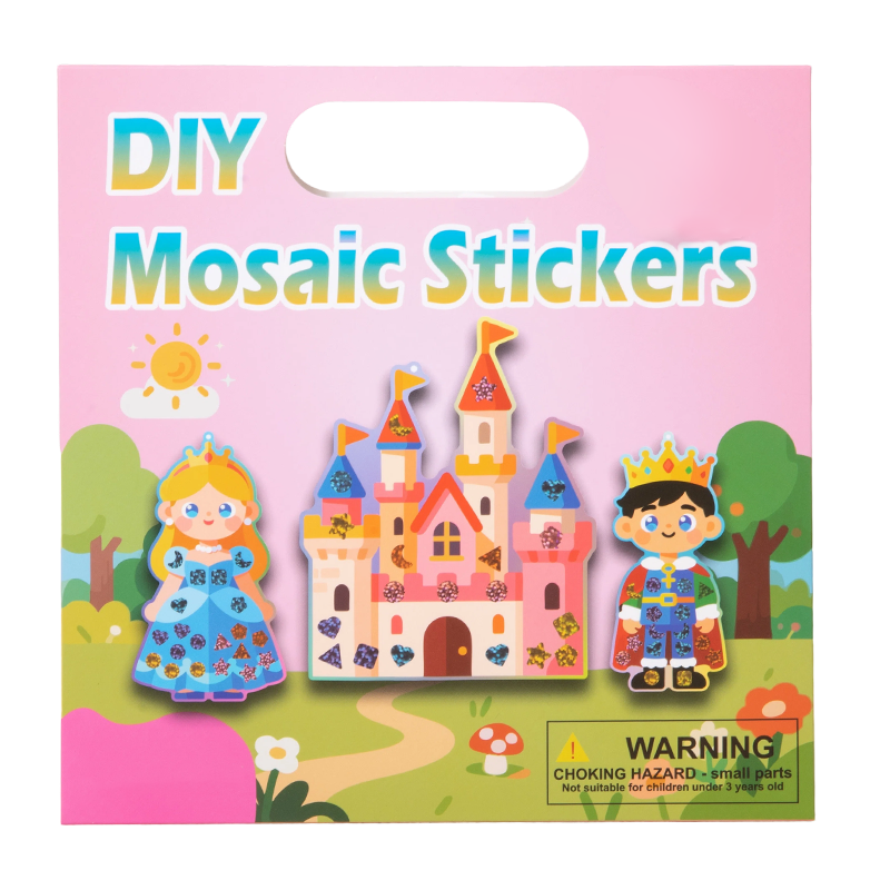 Mosaik-klistermærker 2 i 1 sæt