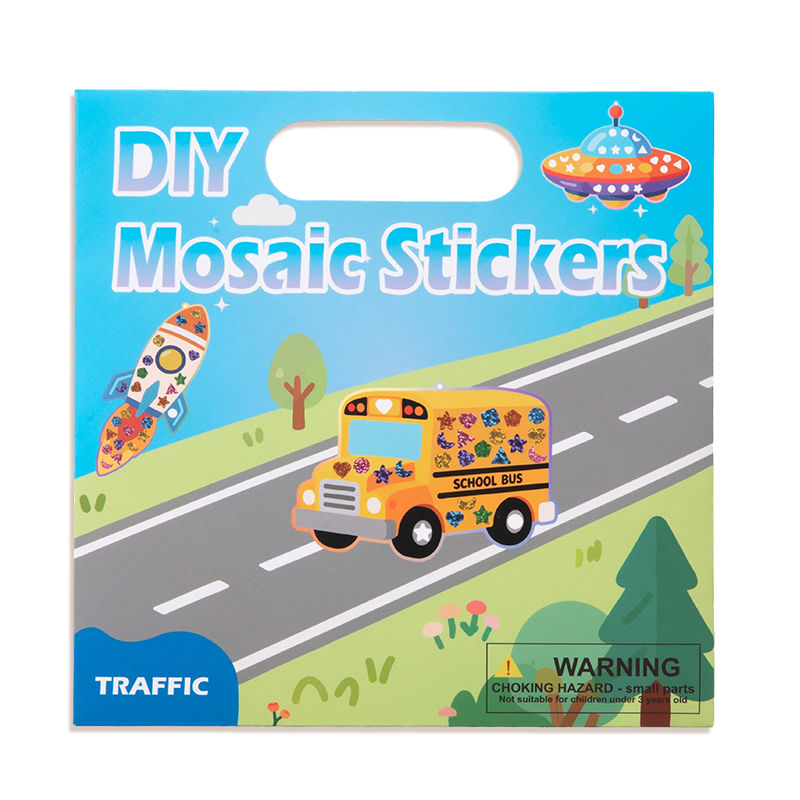 Mosaik-klistermærker 2 i 1 sæt